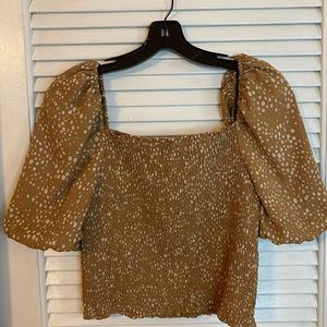 BB Dakota Steve Madden Smocked Top